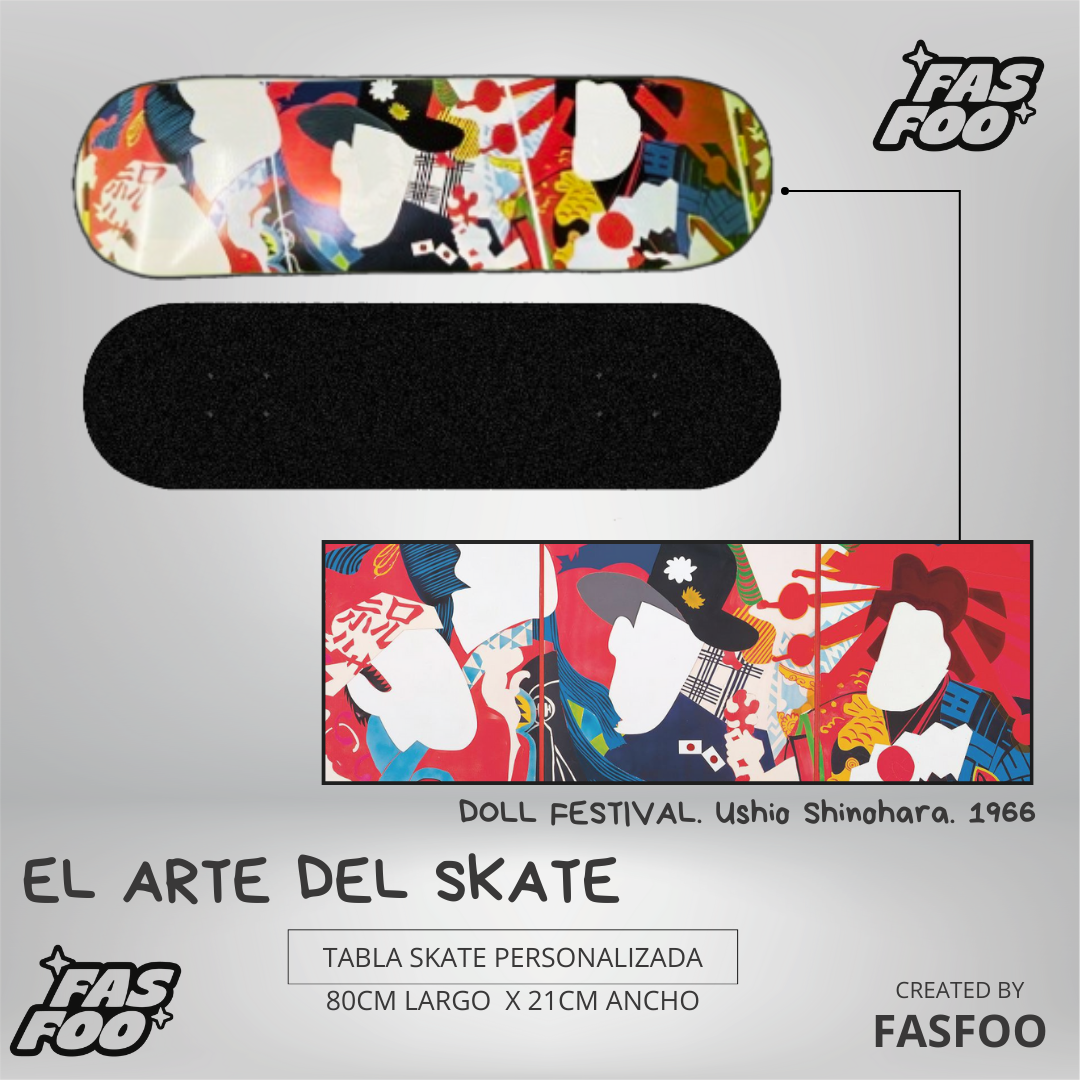 TABLA SKATE ART